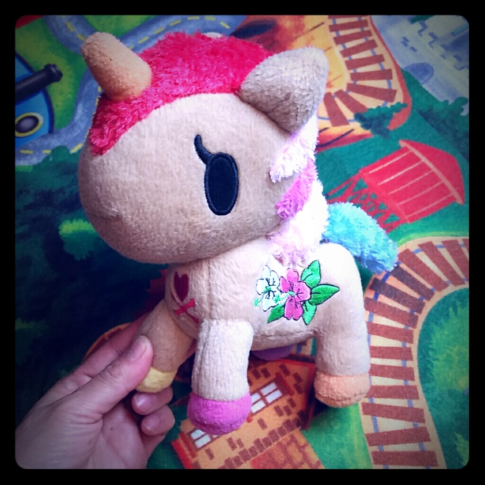 Tokidoki Tropical Unicorn Plush